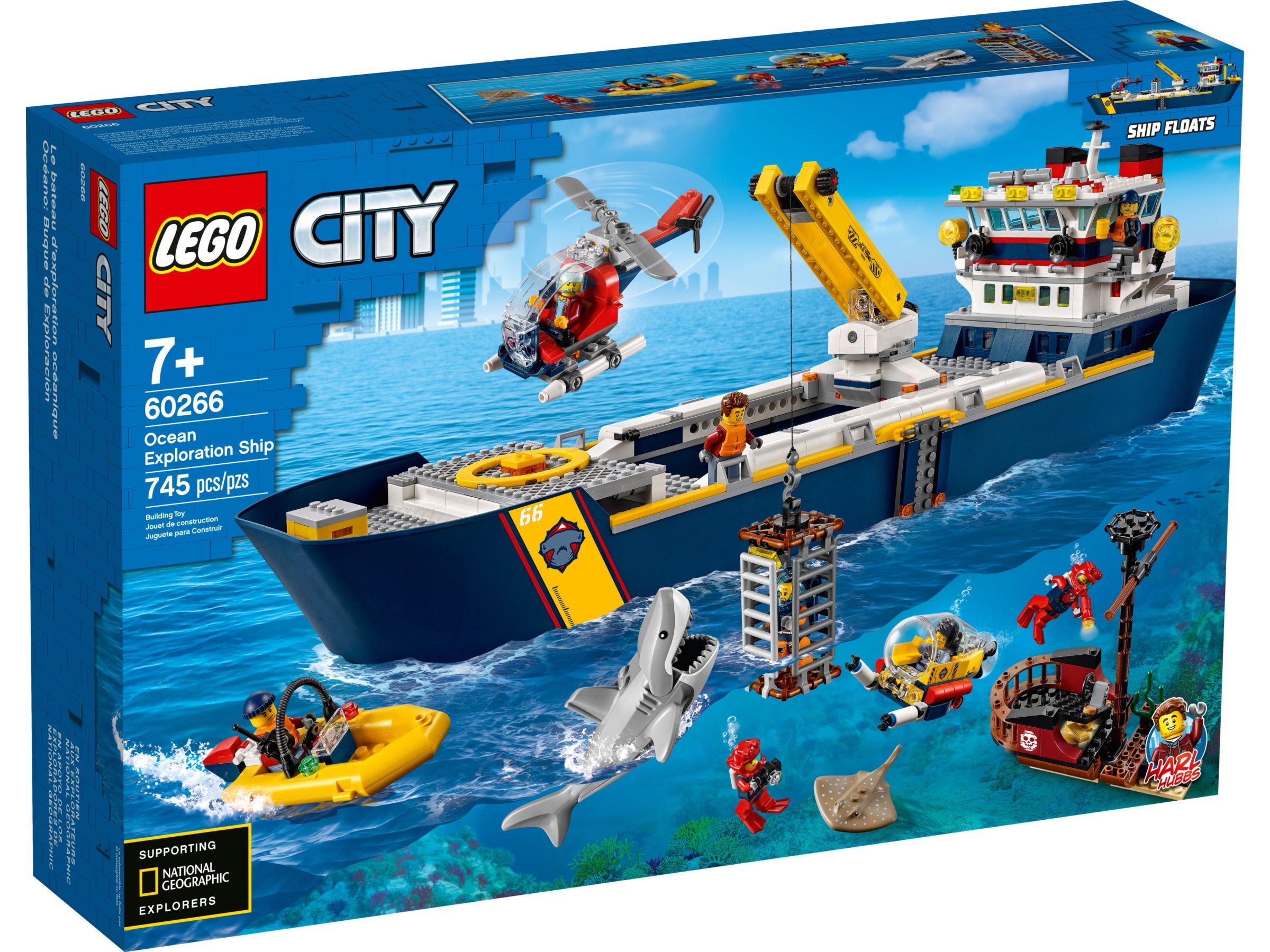 LEGO City Oceaan Onderzoeksschip - 60266