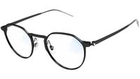 Montblanc MB0233S Zonnebril, heren, aluminium, meerkleurig, eenheidsmaat