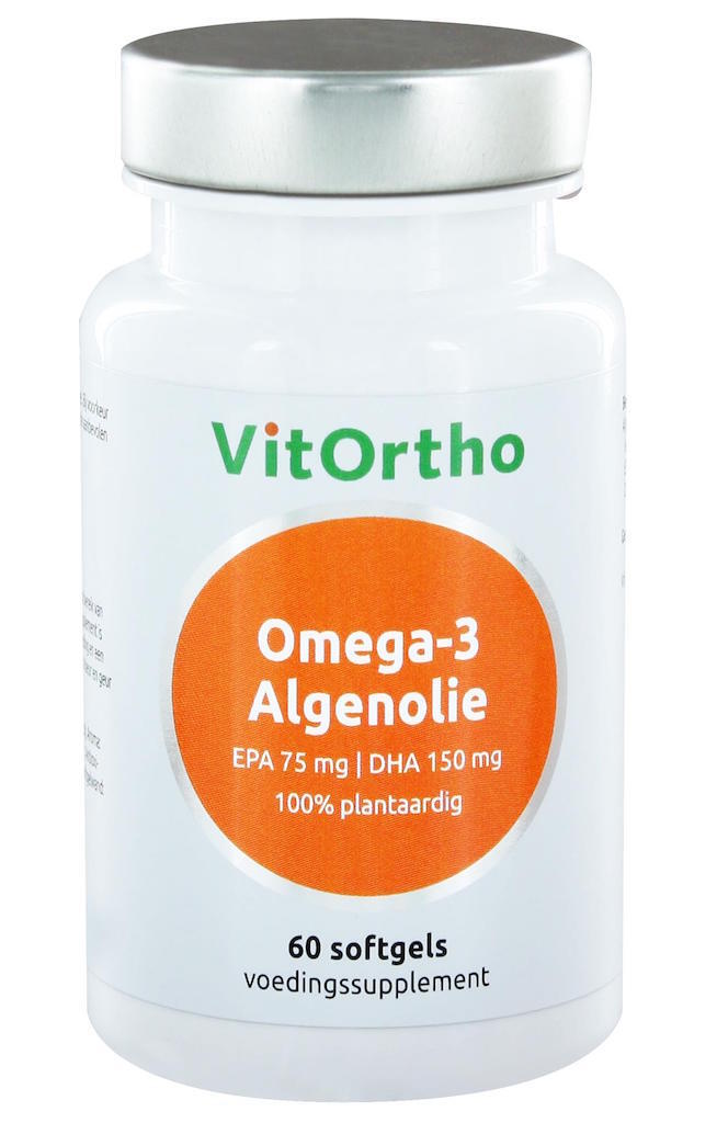 VitOrtho Omega 3 Algenolie Softgels 60st