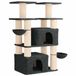vidaXL Kattentoren met sisal krabpalen Donkergrijs 147 cm