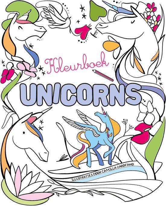 Top1Toys Bol Kleurenboek - Unicorns - Fabelachtige Designs