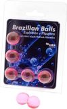 Diverty Set 5 Brazilian Balls Gel Effet Vibration Rafraîchissant