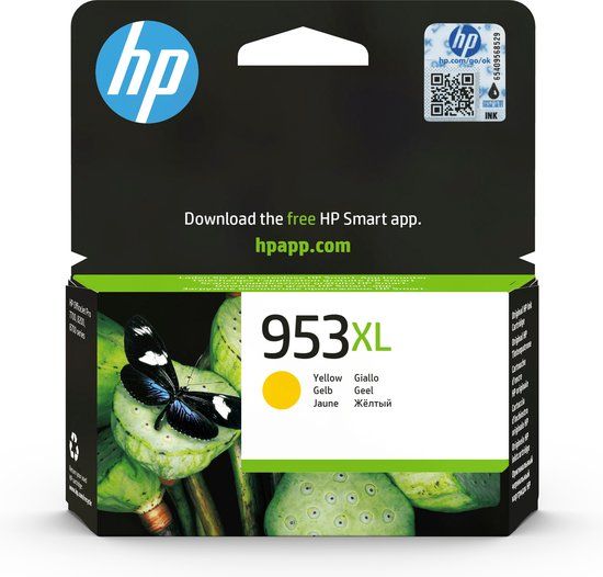 HP 953XL Yellow Original Ink Cartridge - High Yield
