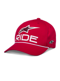 Alpinestars Casquette Snapback Ride Comp Red White Black, Taille : One Size