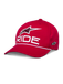 Alpinestars Casquette Snapback Ride Comp Red White Black, Taille : One Size