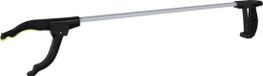 FX Tools Koopman International FX Tools Afvalgrijper/grijptang - grijs - 76 cm - aluminium/kunststof - grip kaak