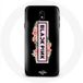 Maniacase Etui voor Samsung Galaxy J5 2017 Blackpink K-pop Groep Logo Zwart Roze Zwarte Achtergrond