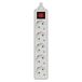 EMOS DG-DC05K (P15C) 5-polige stekker SCHUKO met schakelaar, (Zonder kabel)