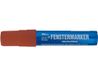 Kreul 42911 Kreul glazen design venstermarker, 15 mm, bruin