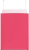 vidaXL - Papieren zakken - 250 stuks - met hengsels - 32x22x28 cm - roze