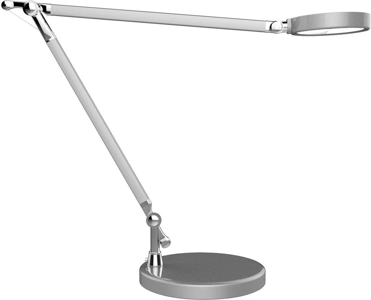 Unilux Senza 2 LED Bureaulamp Grijs - Metaal - 2021 Model