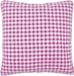 Vervaco Kussenrug met rits roze ruit 45 x 45 cm 0154662