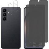 Phonillico® Verre Trempé Noir Anti Espion pour Samsung Galaxy S26 PLUS et Protection Caméra [Pack 2]