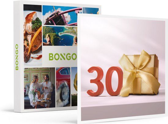 Bongo Bon - Hoera, 30 Jaar! - Cadeaukaart