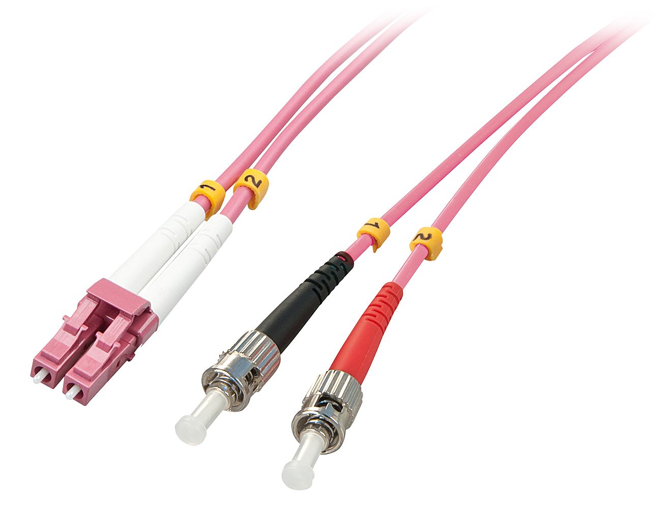 LINDY 46352 - USB 2.0 Kabel - 3m - Roze