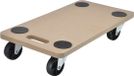Chariot de déménagement/chariot - rouleur de meubles - avec poignée - MDF - 200 kg - 56 x 30 cm - Planche de transport
