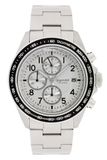 Gigandet Heren analoog Japans kwartsuurwerk met roestvrijstalen armband VNAG24/003, zilver