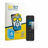BROTECT - Screenprotector voor Fritz!Fon M3 - Folie Beschermfolie matte 6 Stuks