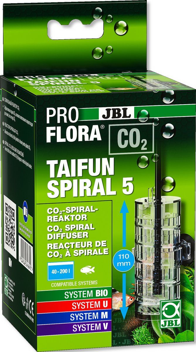 JBL PROFLORA CO2 TAIFUN SPIRAL 5 - CO2 Reactor - 4014162646842