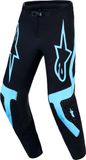 Alpinestars Supertech Vesta Motocrossbroek - Zwart/turquoise - Maat 30