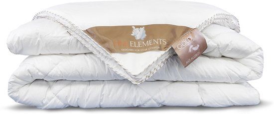 Heckett & Lane Gold Anti Allergy 4 seizoenen Dekbed 140 x 220 cm - Wit
