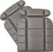 Basic Line PROTEQ NV Basic Line Kniebeschermers Pontos Unisex Zementgrau