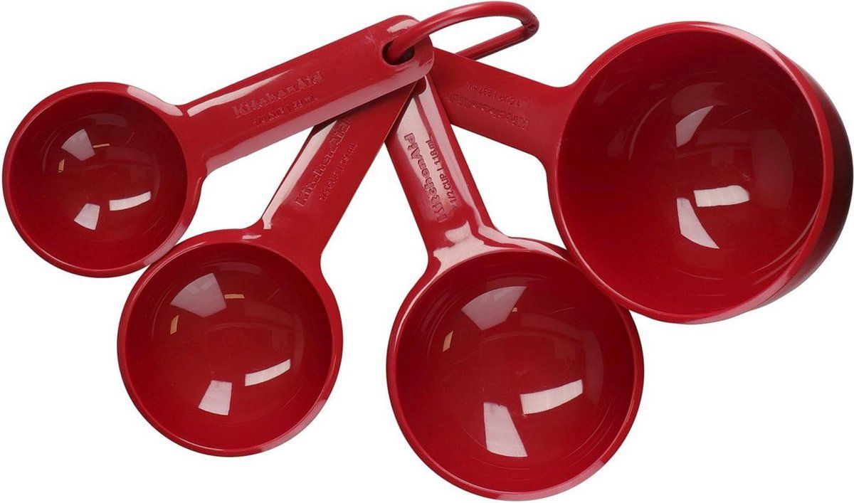KitchenAid Maatschepjes Core Rood
