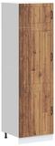 vidaXL Keukenkast Lucca bewerkt hout oud houtkleurig