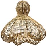 lumisky Rotan Lampenkap Rond Beige 60 cm