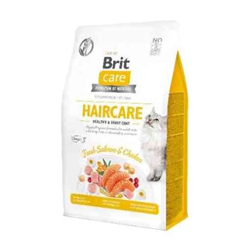 Brit Care Grain Free Haarverzorging voor volwassenen, met zalm, 0,4 kg