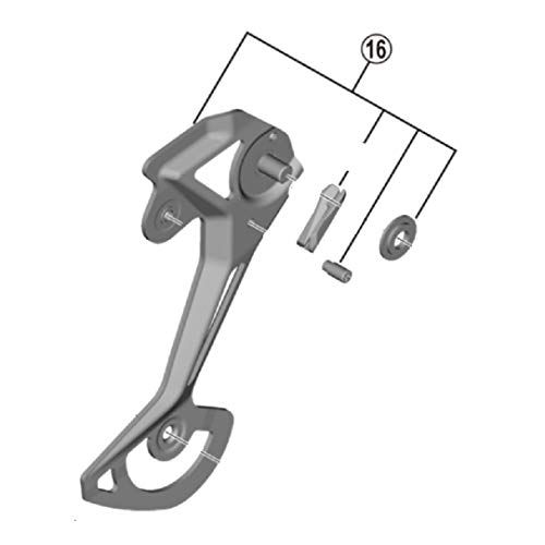 Shimano Buitenplaateenheid (SGS-type) RD-M8100