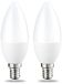 Amazon Basics LED E14 kleine Edison schroef kaars gloeilamp, 6 W (gelijk aan 40 W), warm wit, dimbaar - Pack van 2 stuks