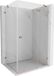 Mexen Lunar cabine de douche pivotante droite 100 x 80 cm, transparent, cuivre brossé