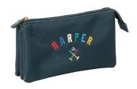 Safta Triple Harper & Neyer Etui Blauw Man
