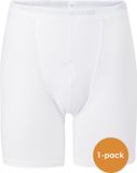 sloggi men Basic Heren Boxershort lange pijp - Wit - Maat S