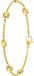 Lucardi Dames Vesna armband - Staal - Armband - Cadeau - 20 cm - Goudkleurig