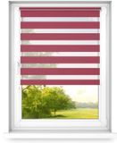 Fart Produkt time4blinds dag en nacht dubbel rolgordijn mini - raamrolgordijn dag en nacht - rolgordijn zonder boren - zonwering - rolgordijnen voor slaapkamers - 1100x1200mm – Rood – Rechtszijdig