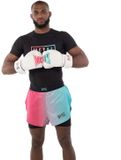 Metal Boxe Rashguard Performance Miami Vice Korte Mouw Unisex Veelkleurig XXL