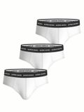 Björn Borg Cotton Stretch brief - heren slips (3-pack) - wit