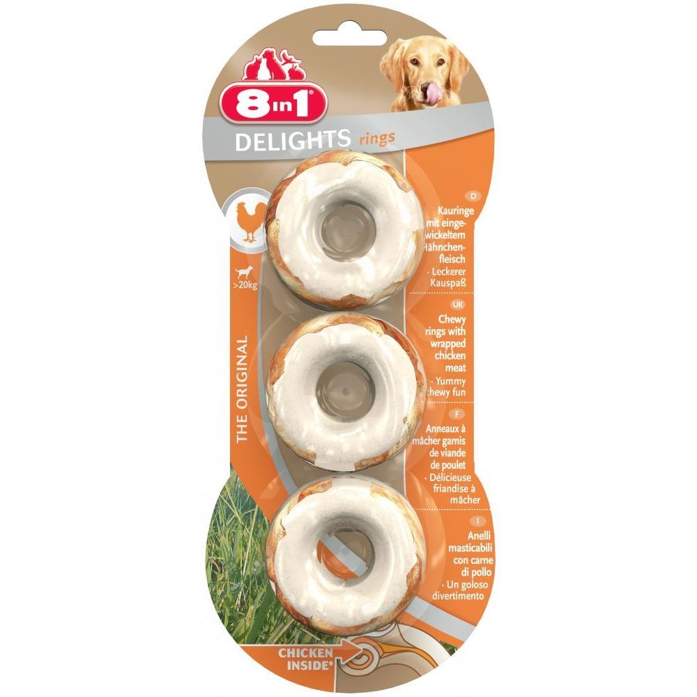 8in1 Delights Rings 3 stuks