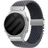 Garmin Forerunner 965 Bracelet tressé avec boucle P (Gris foncé avec argent)