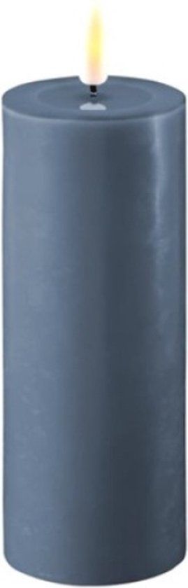 Deluxe Homeart Led Kaars Ice Blue 5 x 12,5 cm - 3D Vlam