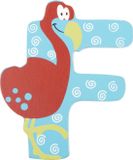 Small foot Wooden Letter Animals F