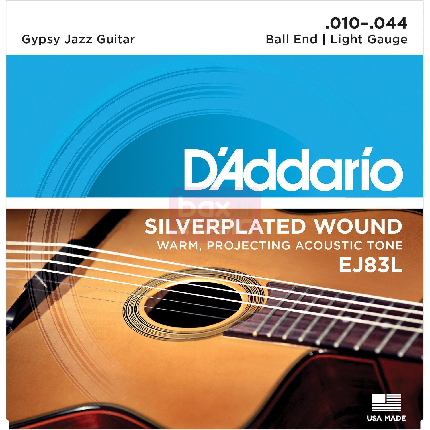 D'ADDARIO EJ83L snarenset voor gypsy gitaar