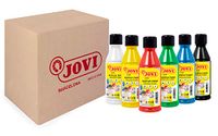 Jovi Acrylverf, 6 x 250 ml, basiskleuren, hoge dekking, licht op elk oppervlak, glutenvrij (680/6A)