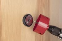 Wolfcraft Boorhulpen, Ø 46 - 62 mm