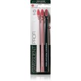 SWISSDENT Profi Colours Trio Soft-medium Toothbrush - Zubní Kartáček Měkký-středně Tvrdý 3.0ks