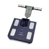 OMRON BF511 Lichaamscompositiemeter met 8-sensor-lichaamsmeting | Digitale weegschaal die BMI en lichaamsvet meet bij volwassenen en kinderen vanaf 6 jaar, tot 150 kg