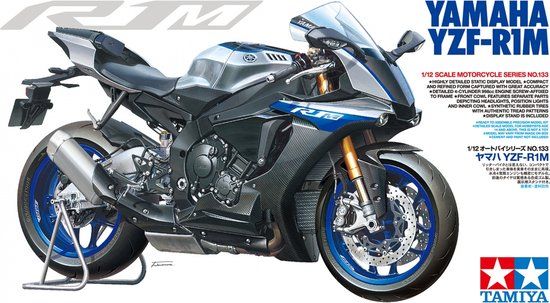 Tamiya Yamaha YZF-R1M - Modelbouw Pakket 1:12 - 14133
