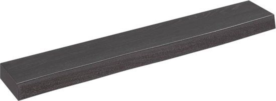 VidaXL Wandschap 60x10x4 cm Eikenhout Donkerbruin